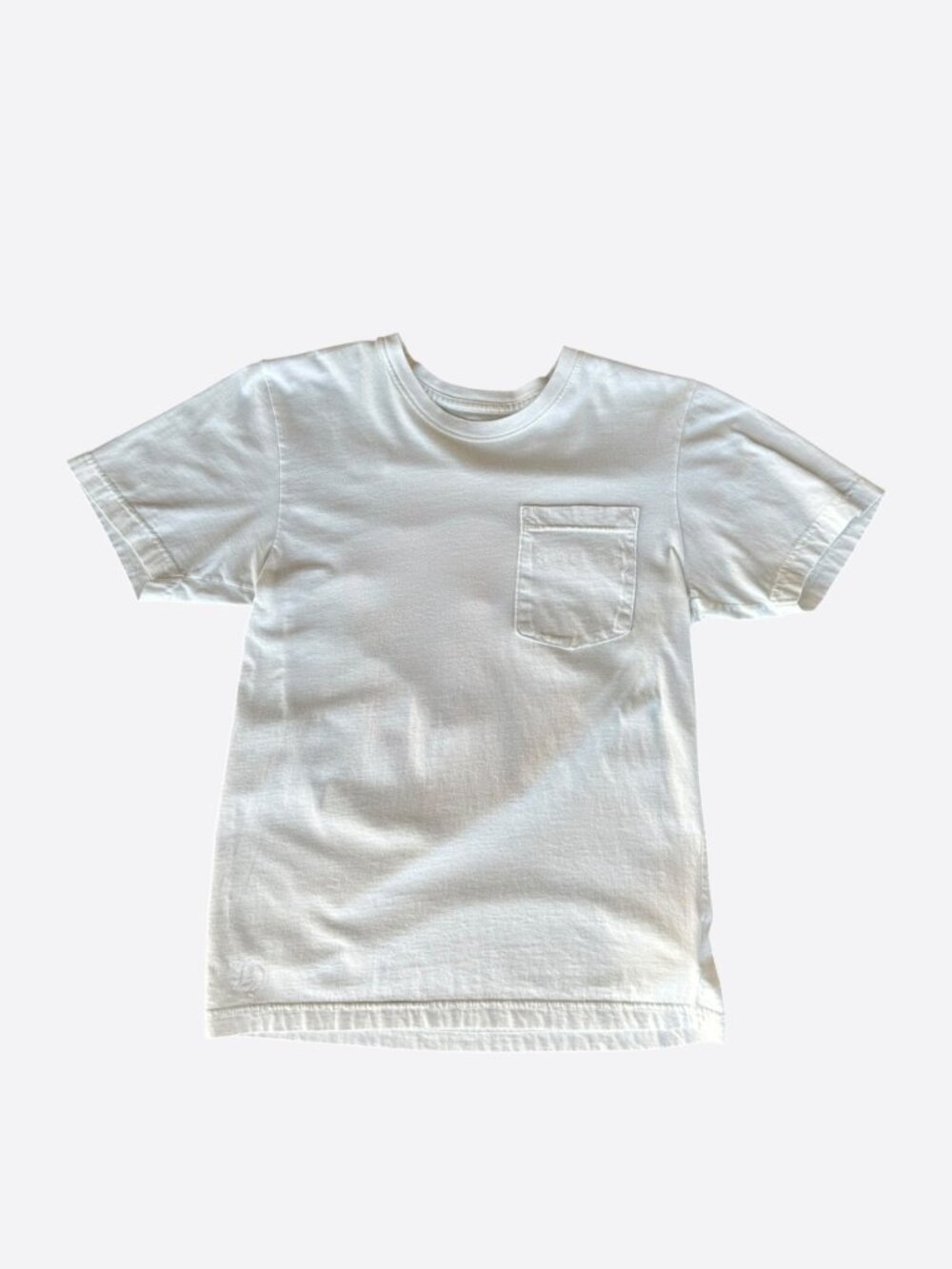 Chrome Hearts White & Orange Striped Dagger Logo T-Shirt - Picture 2 of 8